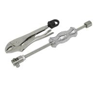 1kg Slide Hammer Locking Pliers - 40mm Jaw Capacity - Rusty Bolt Removal