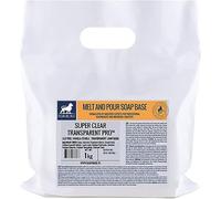 1kg Soap Base Clear Transparent Pro, Melt and Pour Forbury Direct