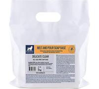 1kg Soap Base Delicate, melt and pour, SLS, SLES free, Forbury Direct