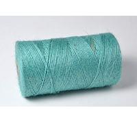 1KG Spools - Everlasto Coloured Jute Craft Twine Coloured String (2mm Approx) - Aqua Blue