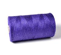 1KG Spools - Everlasto Coloured Jute Craft Twine Coloured String (2mm Approx) - DEEP Purple