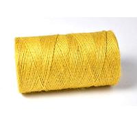 1KG Spools - Everlasto Coloured Jute Craft Twine Coloured String 2mm Approx - English Mustard