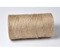 1KG Spools - Everlasto Coloured Jute Craft Twine Coloured String (2mm approx) (NATURAL)
