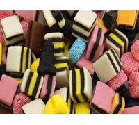 1kg Tavener's Liquorice Allsorts Candy Pick & Mix Mixed Assortment Resealable Pouch Share Bag