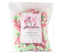 1KG Value Bag Fizzy Watermelon Novelty Shaped Fruit Flavoured Jellies