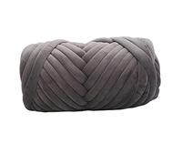 1kg Velvet Chunky Yarn, DIY Arm Knitting Cotton Throw Yarn, for Handmade Weaving (Color/C)