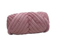 1kg Velvet Chunky Yarn, DIY Arm Knitting Cotton Throw Yarn, for Handmade Weaving (Color/G)