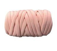 1kg Velvet Chunky Yarn for Crocheting Handbags Hand Knitting Pet Bed Rugs Pillows Crafts (Color B)