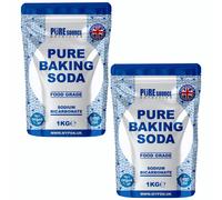 (1Kg X 2) Baking Soda Sodium Bicarbonate Food Grade Powder