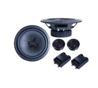 1kit 6.5 Inch 2-Way Combination Coaxial Speaker Kit Audio Sound System Set Tweeter Subwoofer For Car
