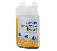 (1L Barley Straw Extract) Pisces Banish Barley Straw Extract Pond Water Treatment Natural Algae Remover Greenwater Blanket Weed Biological Wildlife Pet Safe Clearer Filter