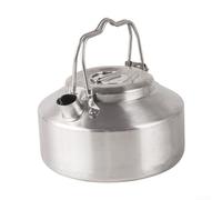 1L Camping Whistling Kettle, Camping Stovetop Teapot with Folding Handle for Gas Stove Travel Camping Holiday Portable Teapot Kettle