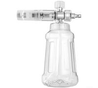 1L Car Wash Foam Sprayer with Adjustable Foam Control Nozzle and 1/4 Quick Connect for Rapid Setup Featuring Resistant Materials for Extended Use