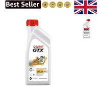 1L Castrol GTX 5W-30 RN17 Engine Oil - Sludge Protection & Reliability