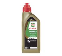 1L Castrol Power 1 Ultimate 10W50 Ex Racing 100% Synthetic API SN JASO MA2