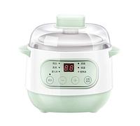1L Ceramics Water Stew Pot Electric Slow Cooker - Smart Reservation Household Kitchen Appliance With Timing Function and 200W Power