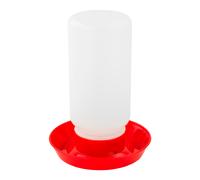 (1L Chicken Drinker) KCT Chicken Feeder Drinker Automatic Poultry Bird Water Dispenser Plastic Coop Trough