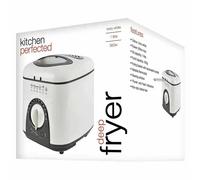 Lloytron E6010WI KitchenPerfected 1.0Ltr 950W Compact Deep Fryer - White