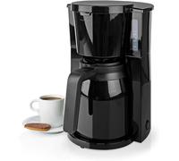 1L Filter Coffee Maker 900W Machine Instant 10 Cup Keep Warm Thermal Jug Black