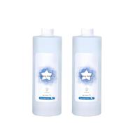 1L Floor Cleaning Solution Liquid, Compatible with ECOVACS Deebot Ozmo Liquid T20 N9+T10 OMNI/T10 TURBO/X1 OMNI/X1 TURBO(2pcs)