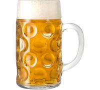 1L German Beer Stein Glass 2 Pint Tankard Mug Barware Home Gift