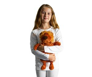(1L LION) LIVIVO 1/2L Long Hot Water Bottle with Removable Cover