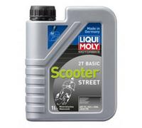 1L Liqui Moly 2T Mineral Oil Blend Basic Scooter Bottle For Motorcycle