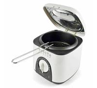 1L LITRE COMPACT DEEP FAT FRYER CHIPS CHICKEN DETACHABLE BASKET HANDLE NON STICK