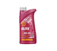 1L Mannol Elite 5W40 Engine Oil Fully Synthetic ACEA A3/B4 MB229.5 VW 502/505