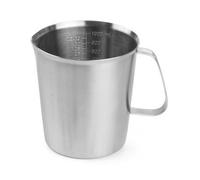 1L measuring jug made of steel with scale Hendi