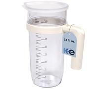 1L Measuring Jug with Lid for Hand Blender BPA-Free Removable Handle