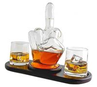 1L Middle Finger Wine Decanter Whiskey Decanter Sets Whiskey Decanter Set Hot