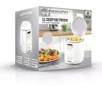 Daewoo Mini Deep Fat Fryer 1 Litre with Basket and Odour Filter