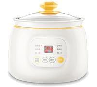 1L Mini Electric Stewing Pot 220V - Automatic Slow Cooker for Soups Porridge Desserts Portable Multi-Cooker