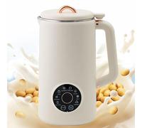 1L Nut Milk Maker, 8-in-1 Soy Milk Machine with LED Display, Auto Clean, Timer, Filter-Free, Quiet Operation for Homemade Almond Oat Plant Milks and Porridge