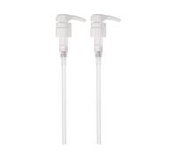 1L Pelican Pump Dispenser,Universal Dispensing Pump Plastic Shampoo Conditioner Bottle Dispenser Pumps 26cm 2pcs Lotion & Soap Dispensers