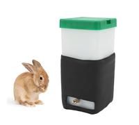 1L Small Animal Water Bottle, Pet Water Dispenser Automatic Water Feeder Leakproof Rabbit Water Dispenser Hanging Water Bottle for Rabbit Hamster Guinea Pigs