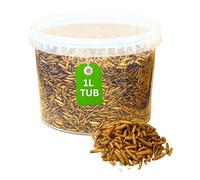 1L Tub Calci Worms for Wild Bird Food High Calcium Worms for Birds Feed