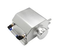 1L Universal Aluminum Alloy Generic Heat Sink Overflow Tank High Performance Silvery, 168x85x115mm