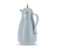 (Grey) Royalford Glass Insulated Vacuum Thermal Flask Jug