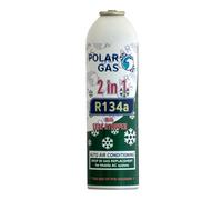 1LA ClimaSet R134a Car AC Recharge + Leak Stopper - 2-in-1 Aircon Refill & Sealant - 490g Can - 1/2” ACME Right-Hand Thread (Refill & Sealant)