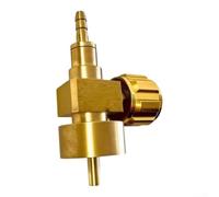 1LB Propane Bottle Adapter with Needle Control Valve | Fits disposable propane bottles, acetylene regulators, DIY projects, camping stoves, heating tools