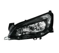 Hella Headlight 1LG 010 011-631 - Left Nearside Headlamp, Black Bezel, DRL Bulb