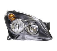 Hella Headlight 1LG 270 370-341 Right Driver Side Black Fits Opel Astra H 2004-2014