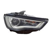 1LL 010 740-601 Right OS Headlight Headlamp Bi Xenon W/O Bend Light By Hella