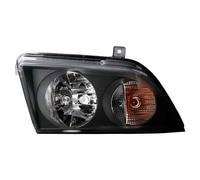 Hella Headlight 1LR 247 017-071 VW Crafter 06-12 Black Halogen OEM Left Near Side