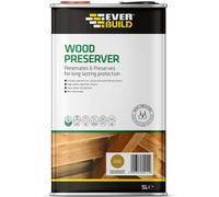 1Ltr/ 5Ltr Wood Preserver Preserves Timber for All Wooden Surface Indoor Outdoor