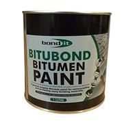 1LTR Bitubond Black Bitumen Paint for weather proofing Waterproof protective coating