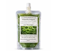 1Ltr - Live Chlorella Vulgaris Microalgae - Startup Culture Kit - Instructions and Growing Nutrient