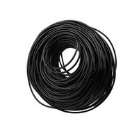 1m~100m Black 3/5mm Irrigation Hose Micro Drip Irrigation Water Tube Greenhouse Bonsai Watering Plant Drip Pipe Hose(40 Meters)